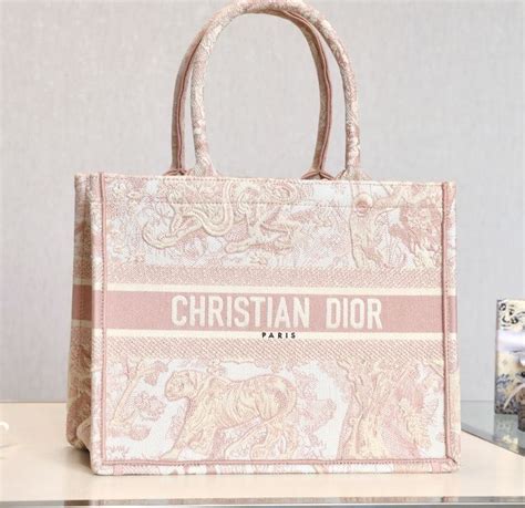 dior book tote small pink|christian dior book tote price.